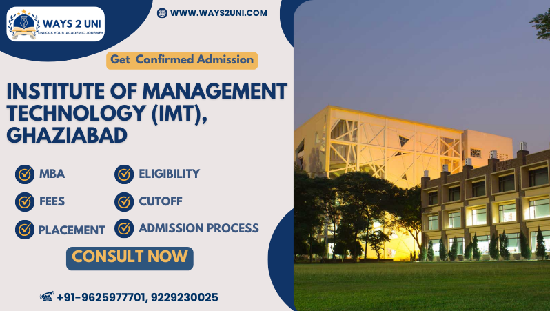 Direct admission in IMT Ghaziabad through Management Quota