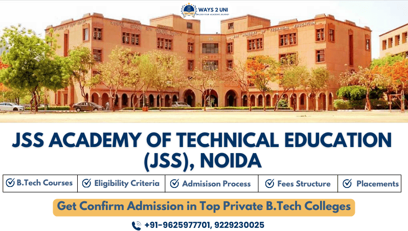 direct admission in JSS Academy of Technical Education Noida