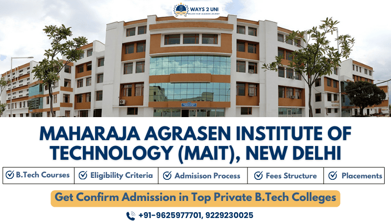 direct admission in maharaja agrasen institute of technology (mait) delhi