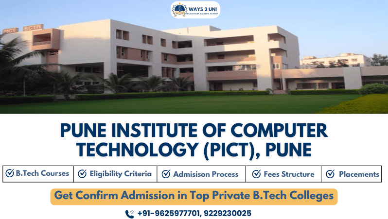 admission in PUNE INSTITUTE OF COMPUTER TECHNOLOGY (PICT) Pune