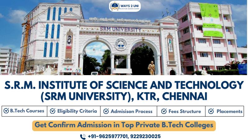 direct admission in srm university chennai