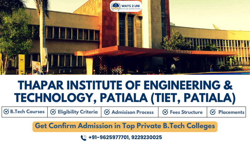 direct admission in thapar university patiala