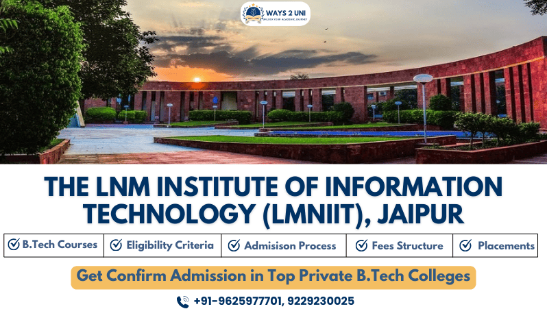direct admission in LNM Institute of Information Technology (LNMIIT) Jaipur