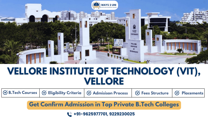 direct admission in VIT Vellore