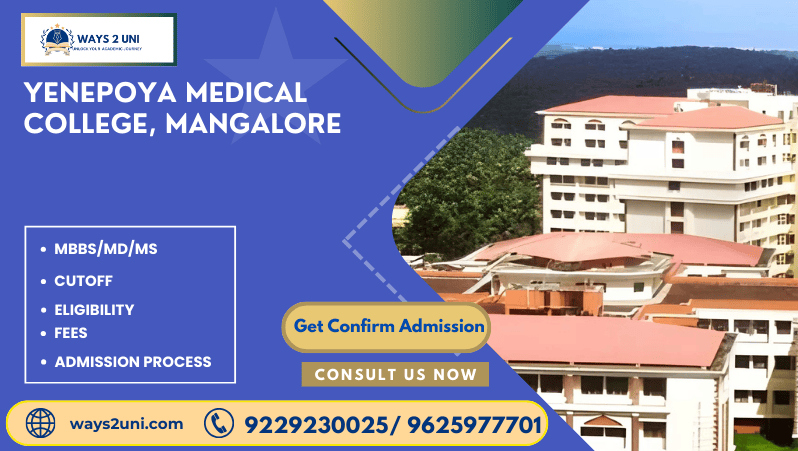 Direct admission in MBBS/MD/MS in Yenepoya Medical College Mangalore